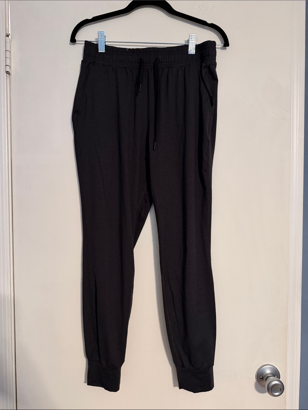 All in Motion, Women’s Black Jogger Pants - Casual Drawstring Comfort, size Smal